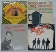 Approximately 130 albums including Eddie Cochran, Chubby Checker, The Crickets, Ricky Nelson,