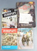 'The British Army in Ulster' in three volumes by David Barzilay, together with 'The Falklands