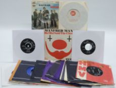 Manfred Mann - 27 singles including Ha! Ha! Said The Clown in picture cover (TF812)