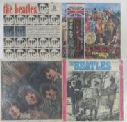 The Beatles - Eight albums including Rubber Soul (ST 2442) USA issue, Please Please Me (SHZE 117),