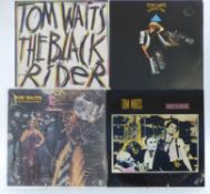 Tom Waits - seven albums including The Black Rider (ILPS 8021) record and cover appear VG, Closing