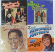 Approximately 160 albums, mostly 1960s, artists include The Beach Boys, The Hollies, The