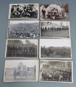British Army WW1 postcards for the 12th (Service Battalion) Gloucestershire Regiment (Bristol's Own)