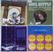 Approximately 75 mostly Blues compilations including Decca, Liberty, Sue, London, Island,