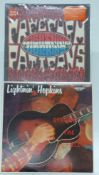 Lightnin' Hopkins - Strums The Blues (GXF36) Japan issue and Free From Patterns (GET7501) both