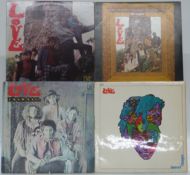 Love - Seven albums including Love (EKS74001), Da Capo (EKL4005), Forever Changes (EKL4013), Four