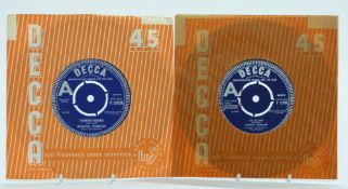 Wishful Thinking - Turning Around (F12438) demo, appears VG, and He's So Easy (F12760) demo, appears