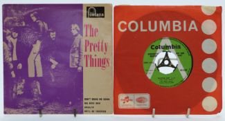 The Pretty Things - Defecting Grey (DB8300) demo, centre removed, condition appears VG, less 2/3mm