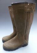Pair of Le Chameau Wellington boots size 43