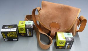 Seventy-five Hull Pro Twenty and Lyalvale Express Supreme Comp 20 bore shotgun cartridges, in