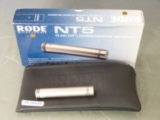 Rode NTS Cardioid Condenser Microphone in box