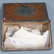 Military early 20thC letter heads including Naval & Military Club, 7th Bengal Lancers, HMS Nelson,