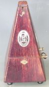 System Maelzel German metronome in mahogany finish