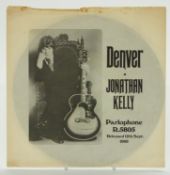 Jonathan Kelly - Denver (R5805) demo, appears EX, in promo only picture cover