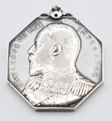 Edward VII Polar Medal 1904, stamped specimen to edge