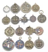 Seventeen Korean medals including a Sports Medal dated 1933