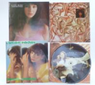 Kate Bush twenty two 12 inch singles, albums and picture interview discs including Under The Ivy (