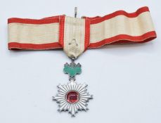 Japan Order of the Rising Sun medal, Fifth Class, with box