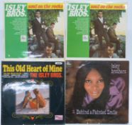 The Isley Brothers - Seven albums including Soul On The Rocks (STML11066) plain white label