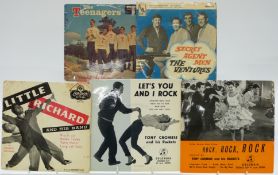 Approximately 60 EPs including The Teenagers, The Spotnicks, Duane Eddy, Lonnie Donegan, Roy