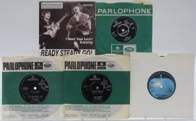 The Beatles / Apple - Approximately 50 singles including EPs