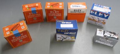 One-hundred-and-sixty 12 bore shotgun cartridges including Eley Grand Prix Steel and Gamebore