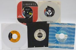 Approximately 100 US issue singles