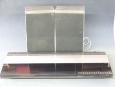 Bang & Olufsen Beocenter 2200 sound system together with a pair of Beovox X25 speakers