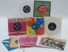 Jay and The Americans - 14 singles including She Cried (45 Pop 1099) plus Livin' Witch with EP