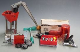 A collection of mainly Lee re-loading equipment including Loading Press, Auto Disk Powder Measure,