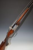 Franz Sodia of Ferlach Austria 12 bore over and under ejector shotgun with cocking indicators,