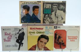 Approximately 80 1960's E.P's including Billy Fury, The Shadows, The Blue Diamond, Elvis Presley,