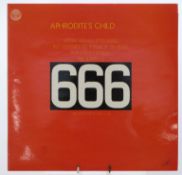 Aphrodite's Child - 666 - The Apocalypse Of John (6333 501) spaceship labels, records and cover