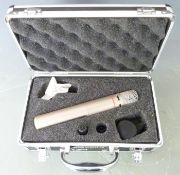 AKG C1000S microphone in fitted hard case