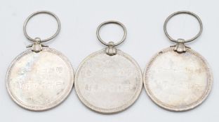 Three Japan Red Cross medals