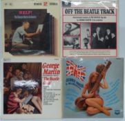 George Martin - Six albums including Beatle Girls (ULP 1157) record and cover appear Ex, British