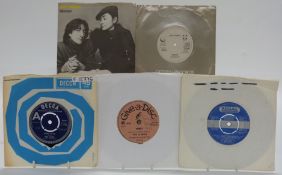 Approximately 300 singles mostly 1960s and 1970s