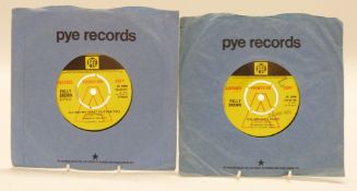 Polly Brown - The Feeling's Right (7N45148) demo, and I'll Cry My Heart Out For You (7N45197)