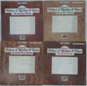 History of Rhythm and Blues - volumes 1-8 inc. generally VG name and small stickers to rear covers