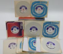 Promo / Demo - 23 singles on purple and white Decca