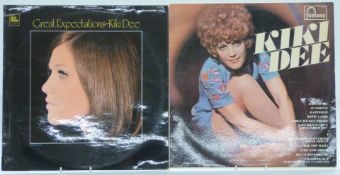 Kiki Dee - Great Expectations (STML11158) record appears VG, cover signed to rear 'To Gerry Love
