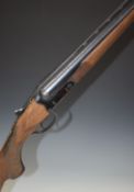 AYA 12 bore side by side ejector shotgun with border engraved lock, trigger guard, underside,