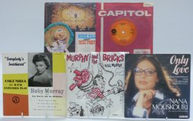 Approximately 300 singles mostly 1960s and 1970s