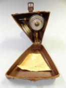 Illingworth no 3 casting reel and spare spool, in original fitted box