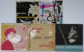 Approximately 85 EPs including Jazz and Folk