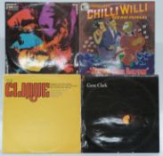 Approximately 40 albums including The Clique, Gene Clark, CCR, Chrysalis, The Chosen Few, Chilli