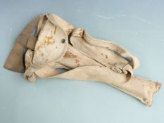 British WW2 Home Front ARP rescue axe dated 1940, Perks maker's stamp and ARP 1940 The Defiant to