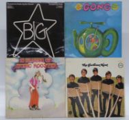 Approximately 40 albums including Gong, Atomic Rooster, the Gordian Knot, National Head Band,