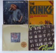 The Stranglers - 3D shop display for The Collection 1977-1982 plus 80 singles (not sleeved) and 12