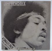 Jimi Hendrix - 6 singles pack (260 8001) records appear at least VG, pack VG with tape residue on